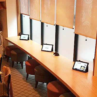 カフェ店向けセルフオーダー